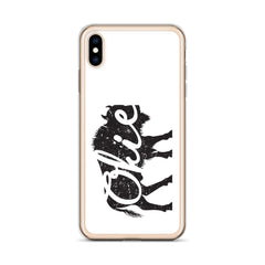 Okie Bison - Regular iPhone Case (White)