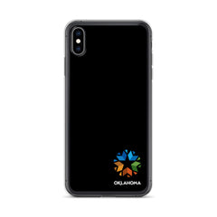 Minimal Oklahoma Logo - Regular iPhone Case (Black)
