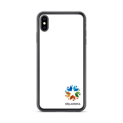 Minimal Oklahoma Logo - Regular iPhone Case (White)