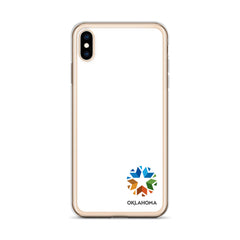 Minimal Oklahoma Logo - Regular iPhone Case (White)