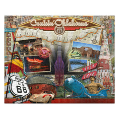 Cruisin' Oklahoma Route 66 Jigsaw Puzzle - 252 Pieces