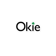 3-inch Okie Shamrock Sticker