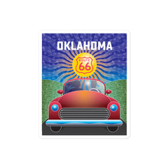 4-inch Oklahoma Route 66 Sticker