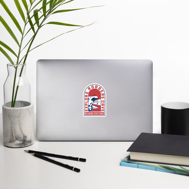 3-inch Robbers Cave State Park Sticker