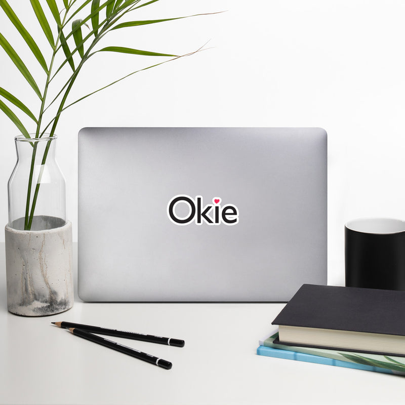 3-inch Okie Heart Sticker