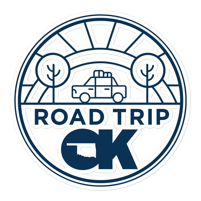 3-inch Oklahoma Road Trip Sticker