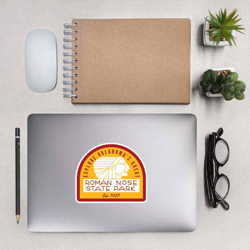3-inch Roman Nose State Park Sticker