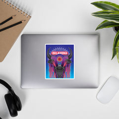 4-inch Oklahoma Bison Sticker