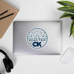 3-inch Oklahoma Road Trip Sticker