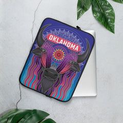 Vibrant Oklahoma Bison 13-inch Laptop Sleeve