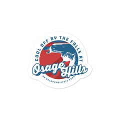 3-inch Osage Hills State Park Sticker | 