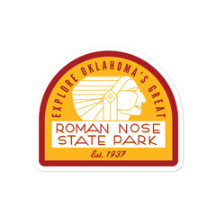 3-inch Roman Nose State Park Sticker
