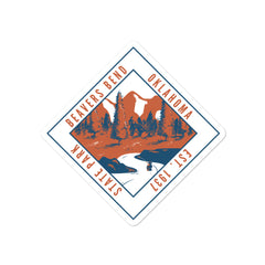 3-inch Beavers Bend State Park Sticker