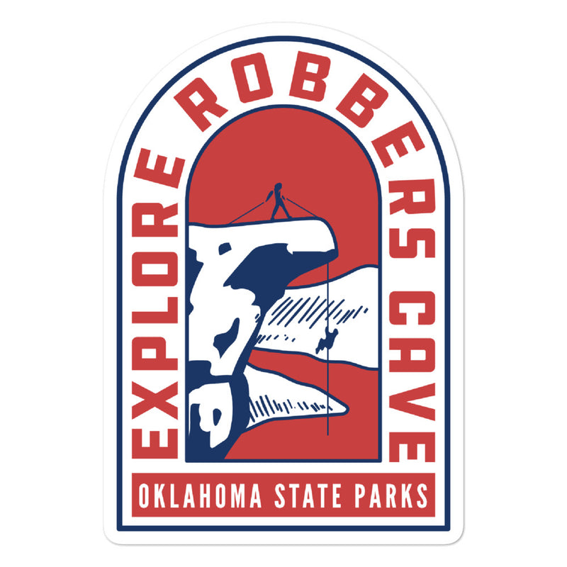 4-inch Robbers Cave State Park Sticker