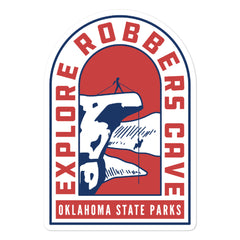3-inch Robbers Cave State Park Sticker