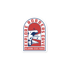 3-inch Robbers Cave State Park Sticker