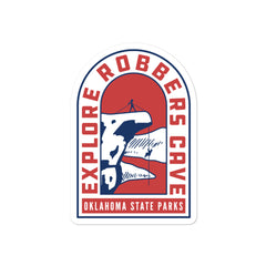 3-inch Robbers Cave State Park Sticker