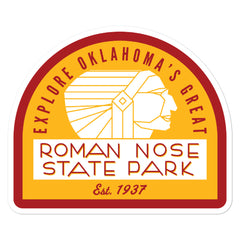3-inch Roman Nose State Park Sticker