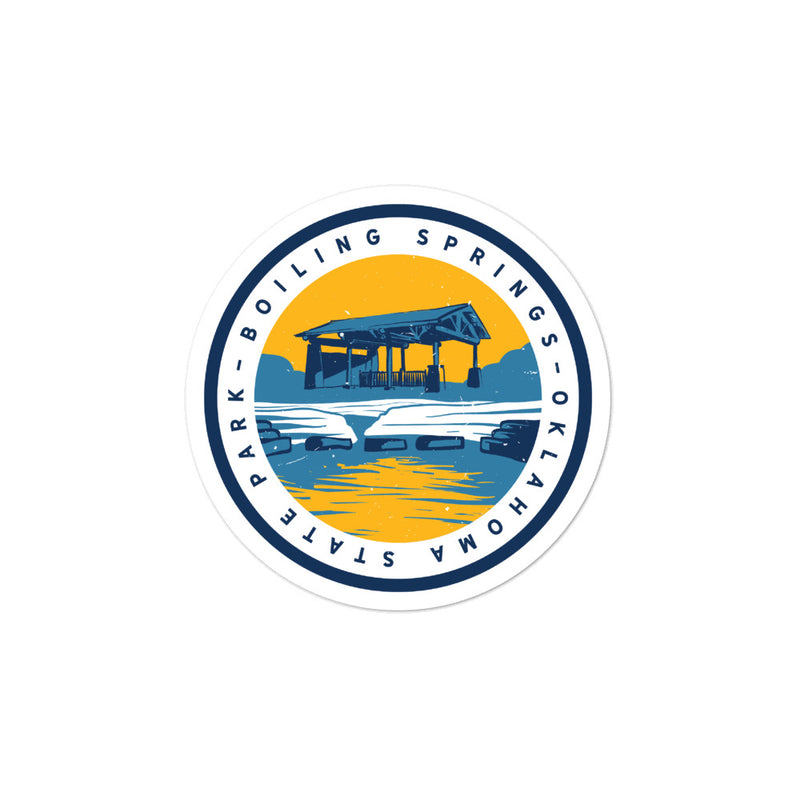 3-inch Boiling Springs State Park Sticker