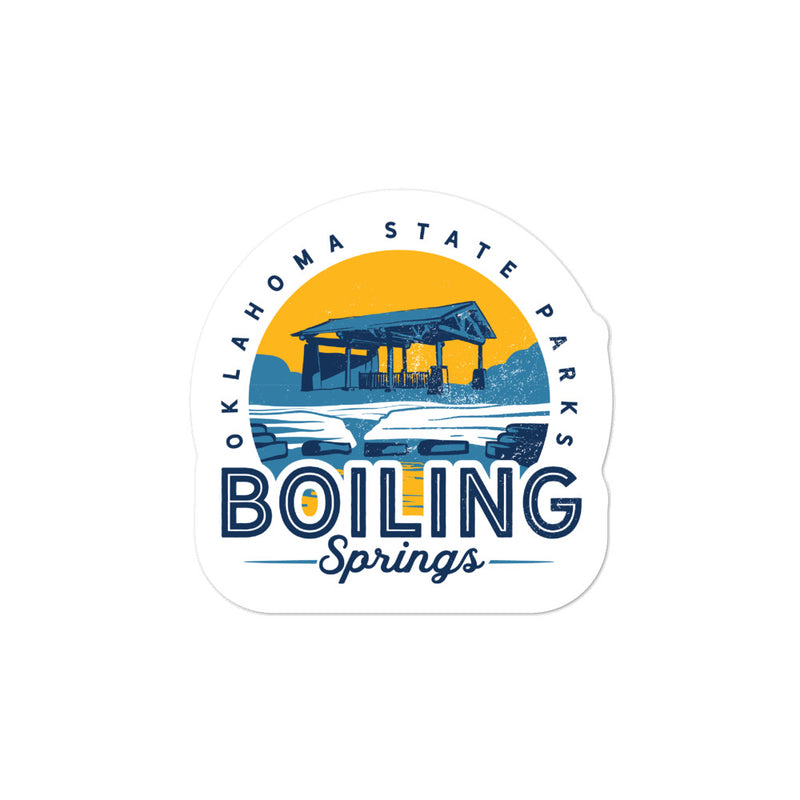 3-inch Boiling Springs State Park Sticker
