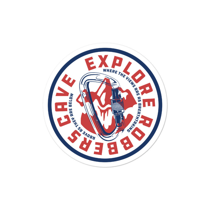 3-inch Explore Robbers Cave Sticker