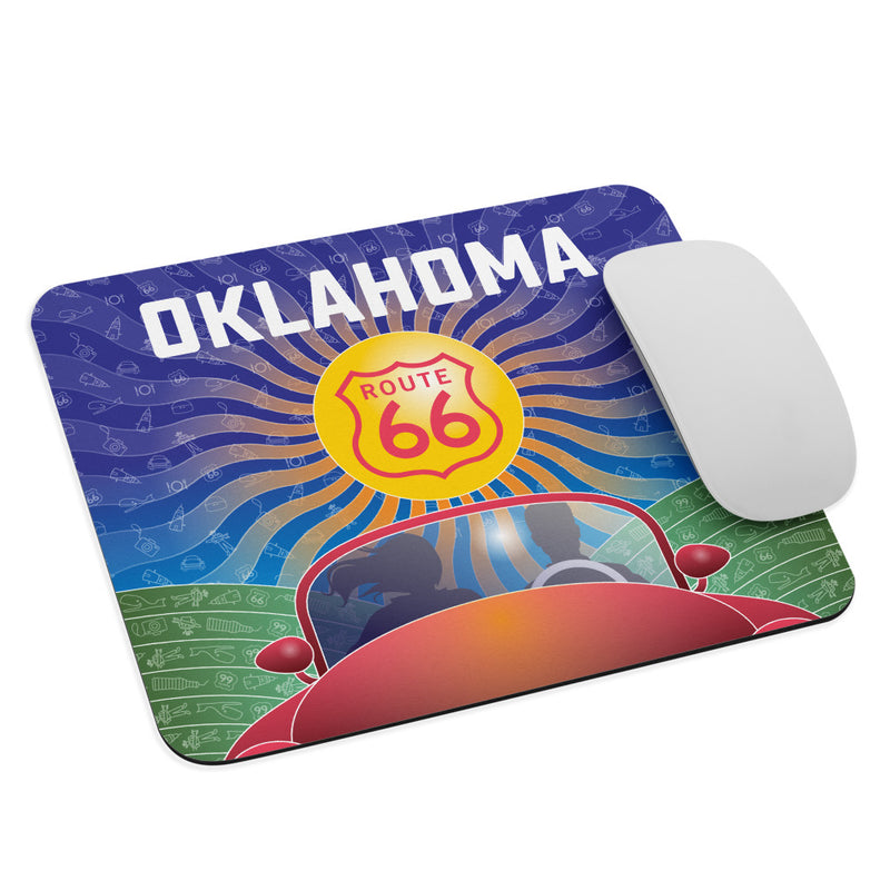 Oklahoma Route 66 Mouse Pad