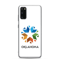 Oklahoma Logo - Samsung Phone Case (White)