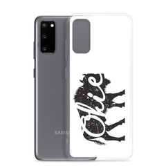 Okie Bison - Samsung Case (White)