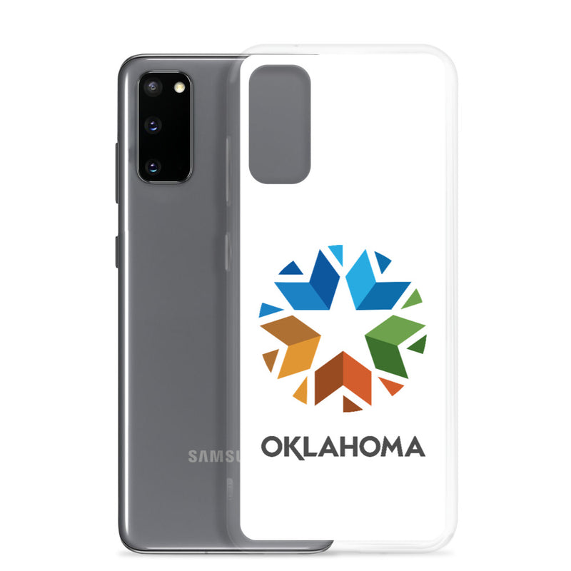 Oklahoma Logo - Samsung Phone Case (White)