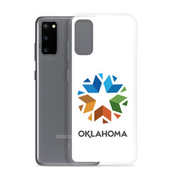 Oklahoma Logo - Samsung Phone Case (White)