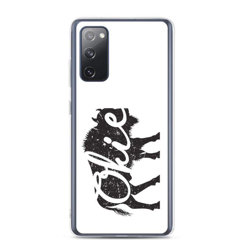 Okie Bison - Samsung Case (White)