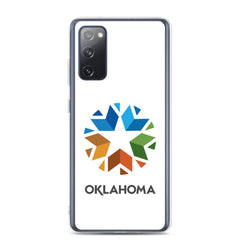 Oklahoma Logo - Samsung Phone Case (White)