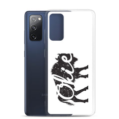 Okie Bison - Samsung Case (White)