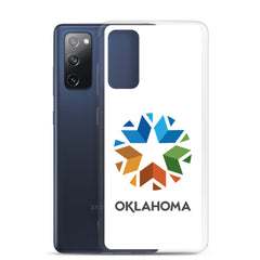 Oklahoma Logo - Samsung Phone Case (White)