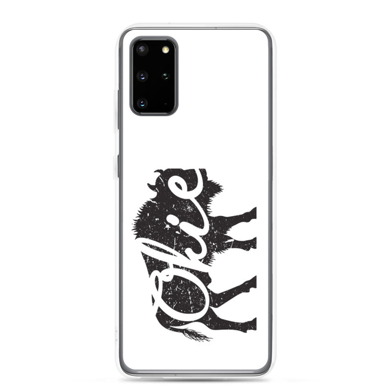 Okie Bison - Samsung Case (White)