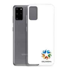 Minimal Oklahoma Logo - Samsung Phone Case (White)