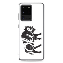Okie Bison - Samsung Case (White)