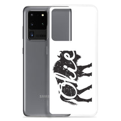 Okie Bison - Samsung Case (White)
