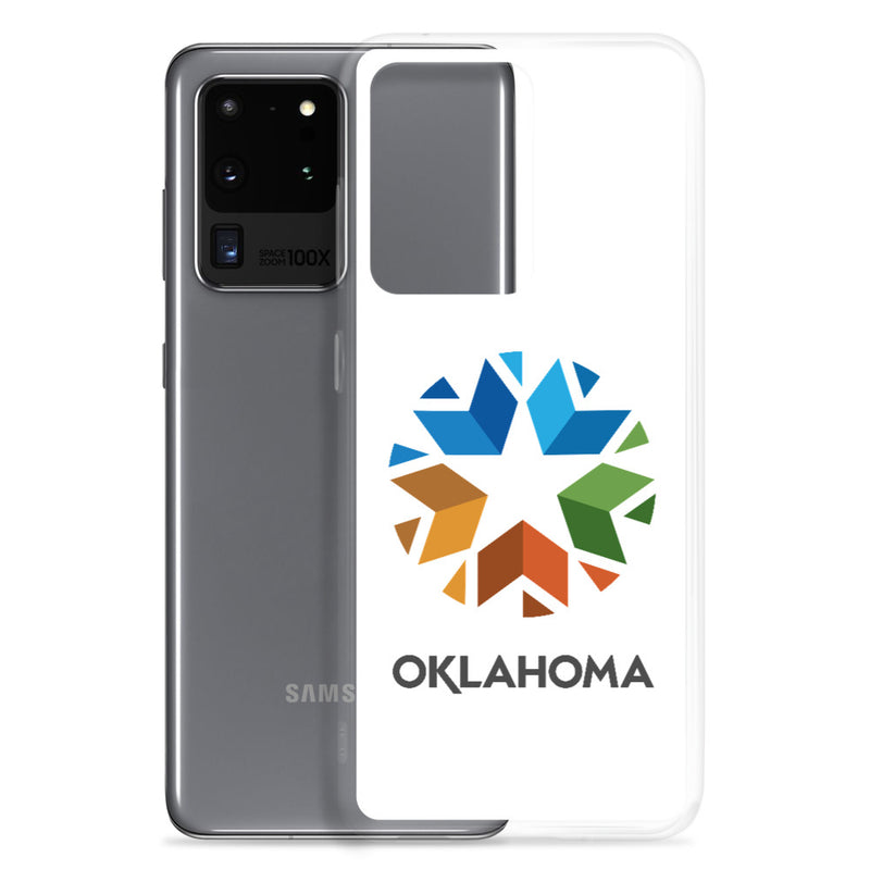 Oklahoma Logo - Samsung Phone Case (White)