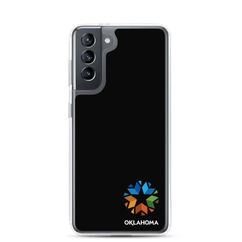 Oklahoma Logo - Samsung Phone Case (Black)