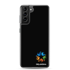 Oklahoma Logo - Samsung Phone Case (Black)