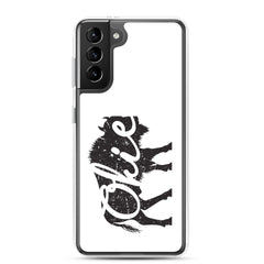 Okie Bison - Samsung Case (White)