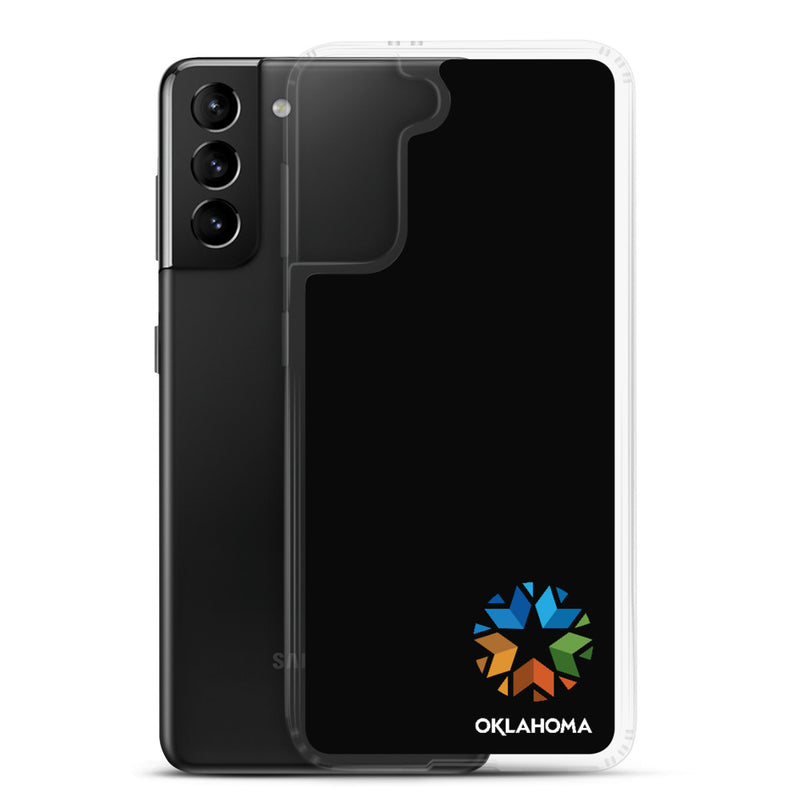 Oklahoma Logo - Samsung Phone Case (Black)