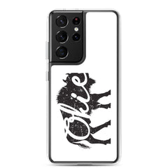 Okie Bison - Samsung Case (White)
