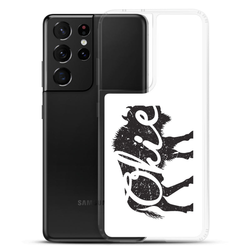 Okie Bison - Samsung Case (White)