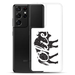 Okie Bison - Samsung Case (White)
