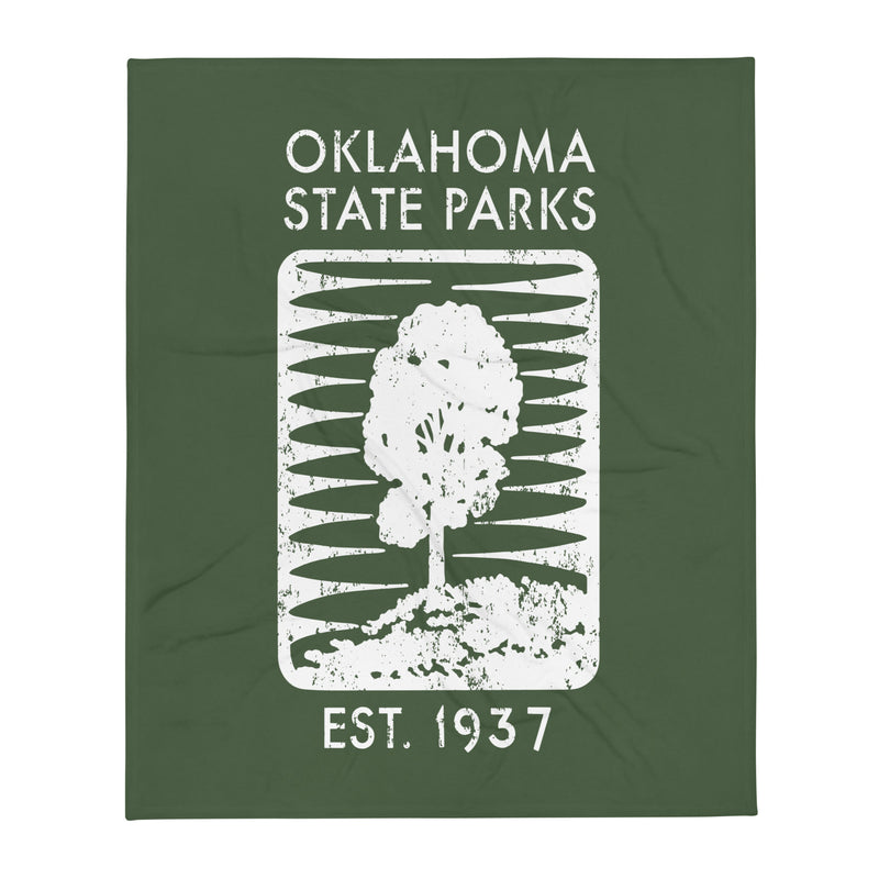 Oklahoma State Parks Throw Blanket