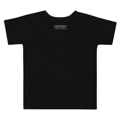 Bixby Y. Beaver & Harry P. Otter Toddler T-Shirt in Black