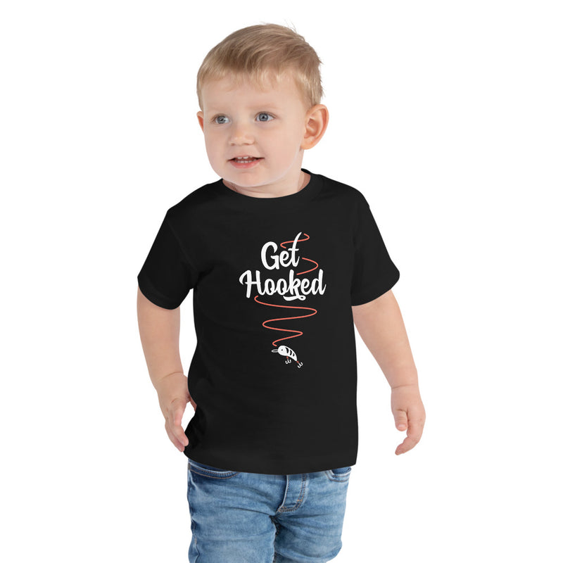 "Get Hooked" Oklahoma Fishing Trail - Toddler Short Sleeve Tee