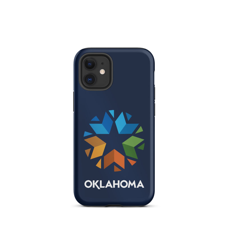 Oklahoma Logo - Tough iPhone Case (Navy)